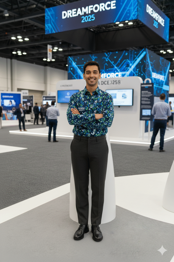 Geo Print Shirt and Tailored Trousers