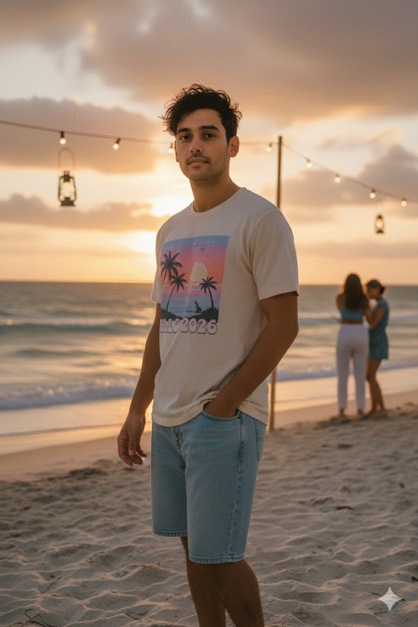 Men’s Sunset Beach T-Shirt