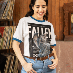 Fallen Angel Women’s Ringer T-Shirt